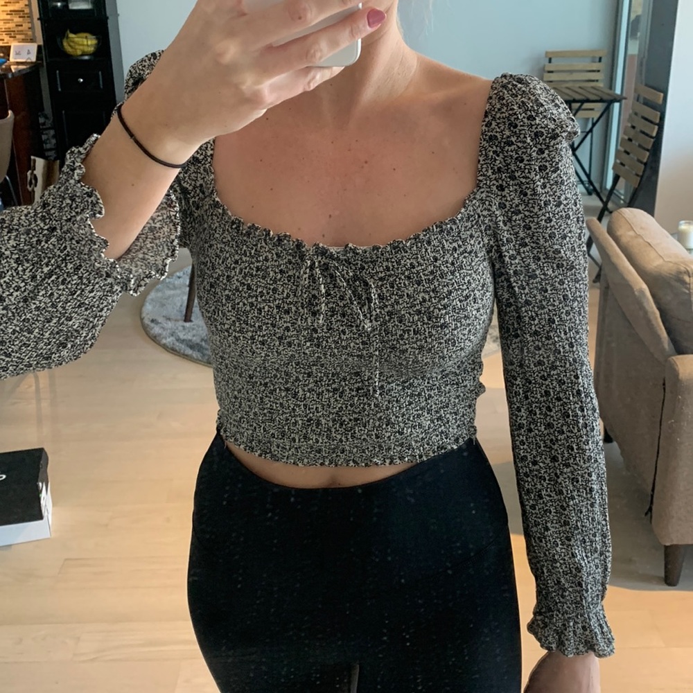 Floral Crop Top